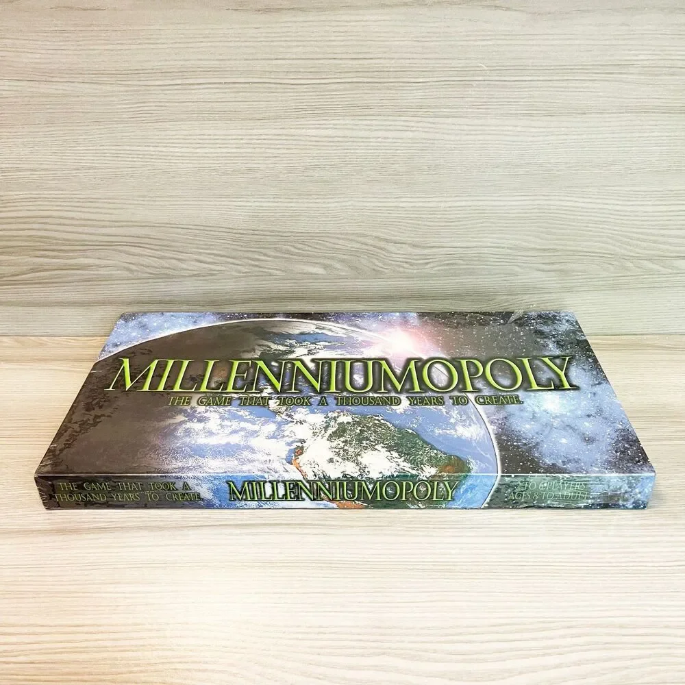 Millenniumopoly Sealed Board Game Millennium Edition 2000 Late for the Sky Rare